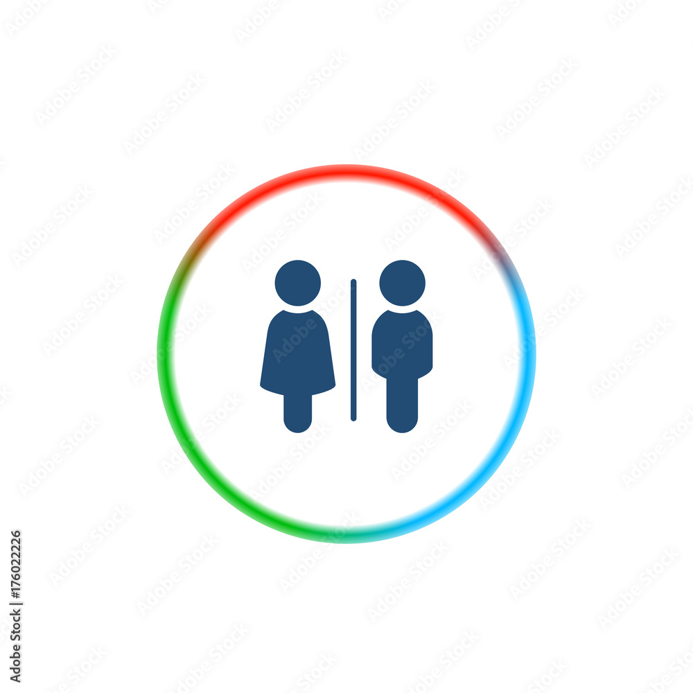 Rainbow Style App Icon Rainbow Style App Icon