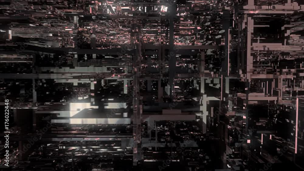 Inside a futuristic microchip / A.I / processor / circuit board. Seamless looping animation rendered at 16-bit color depth. 4K broadcast quality. Inside a futuristic microchip / A.I / processor / circuit board. Seamless looping animation rendered at 16-bit color depth. 4K broadcast quality.