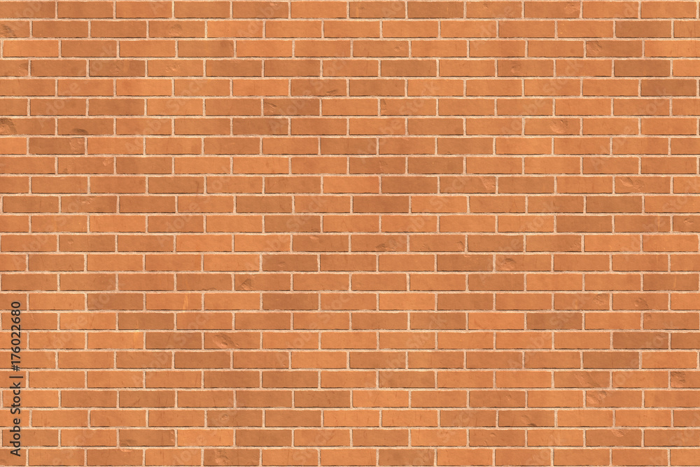 Fototapeta premium Background texture of brown brick wall
