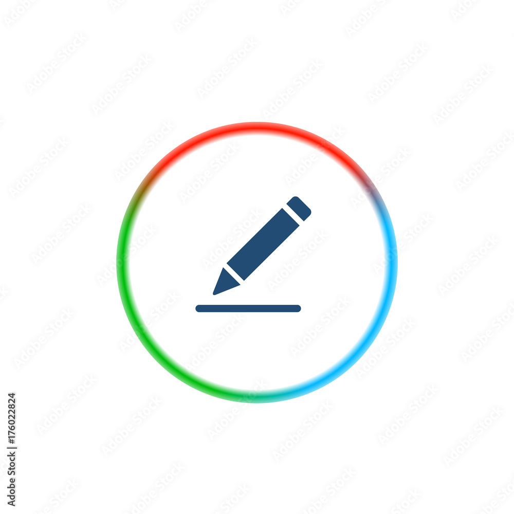 Rainbow Style App Icon Rainbow Style App Icon