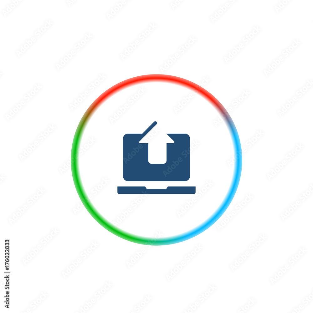 Rainbow Style App Icon Rainbow Style App Icon