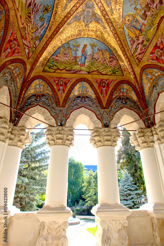 Romania, Iasi, Vechea Catedrala Mitropolitana, Hramul Sfantul Gheorghe  Stock Photo | Adobe Stock