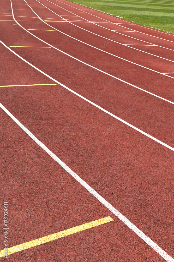 Athletics running track 