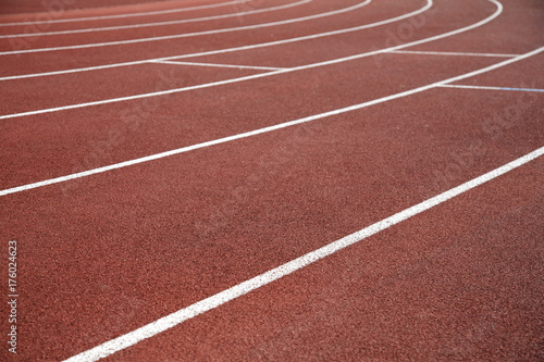 Athletics running track 