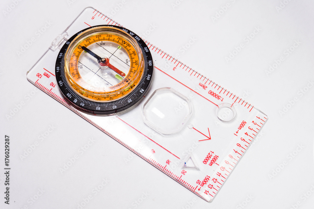 Compass isolated from white background. Compass isolated from white background.