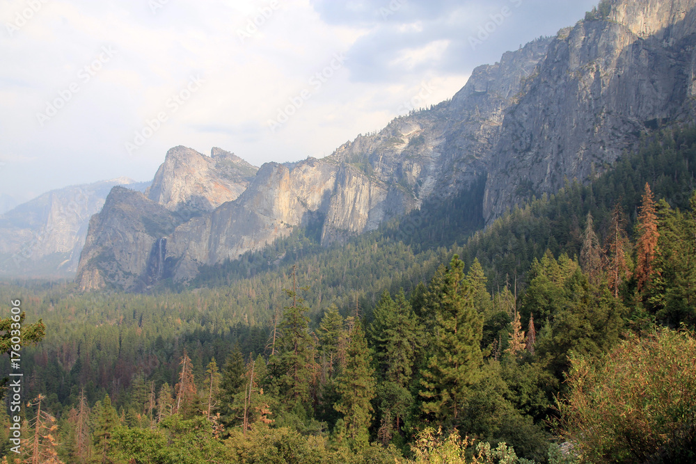 Yosemite national Park in USA