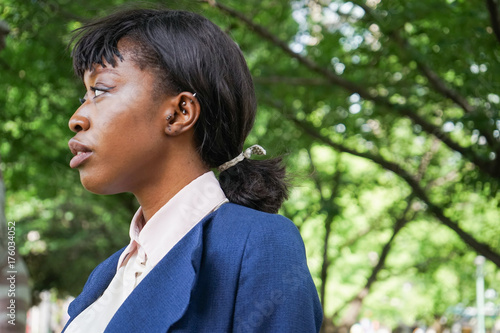 african woman portrait