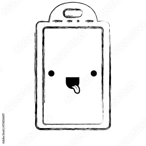 chopping board utensil monochrome blurred kawaii silhouette