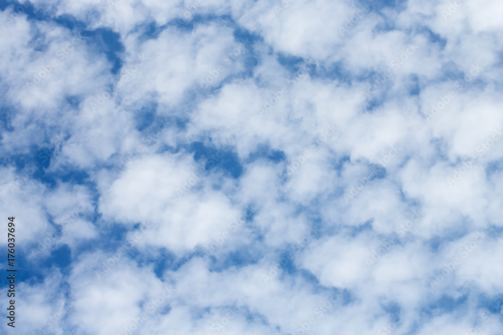 Background of beautiful clouds against deep blue sky Background of beautiful clouds against deep blue sky