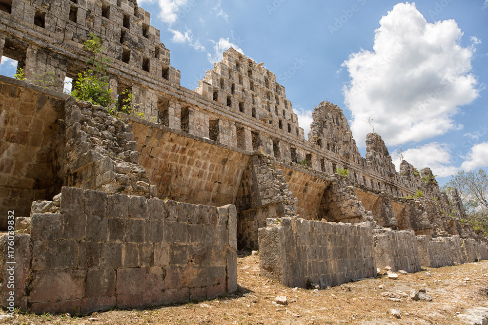 Fototapeta premium prehispanic town of Uxmal is a Unesco World Heritage site