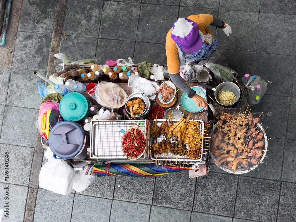 Fototapeta premium thai street food