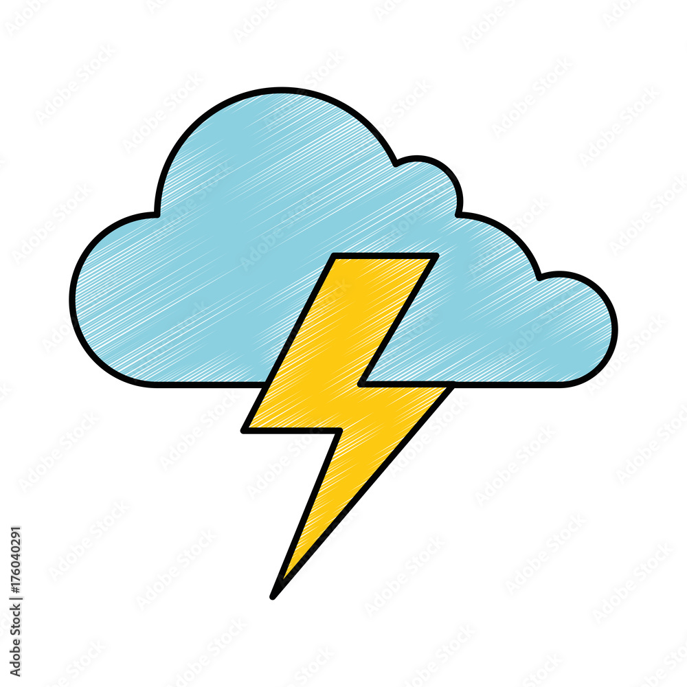 cloud weather with thunder