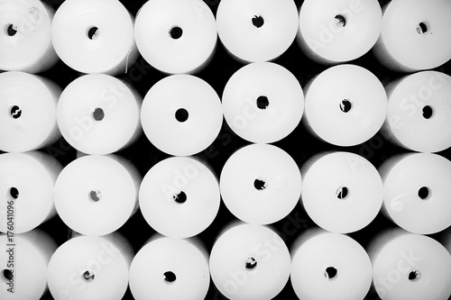 round nylon spare part