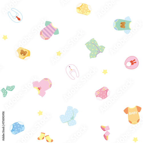 ベビー服パターン