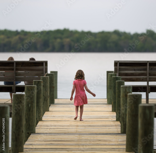 The dock in the river © Tig