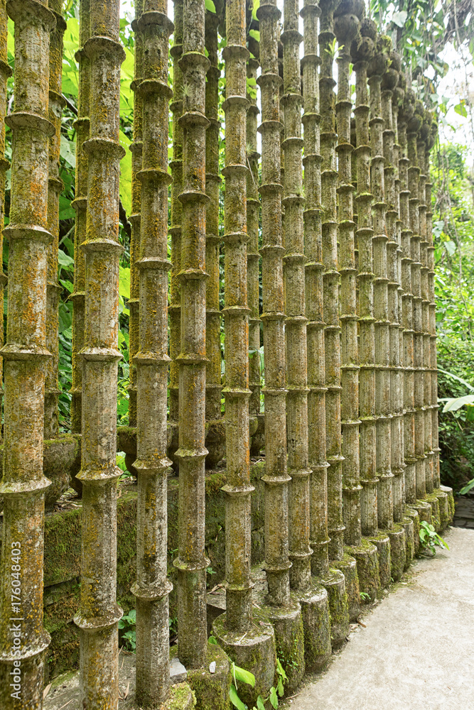 concrete structure in Las Pozas XIlitla Mexico concrete structure in Las Pozas XIlitla Mexico
