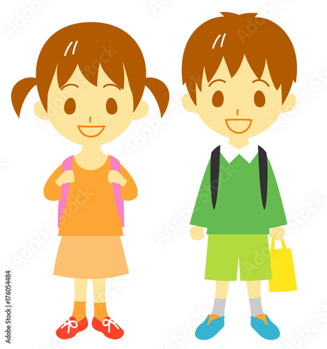 小学生　男女