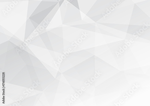 Modern low poly abstract halftone triangular background