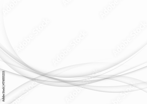 Power abstract swoosh border futuristic background template
