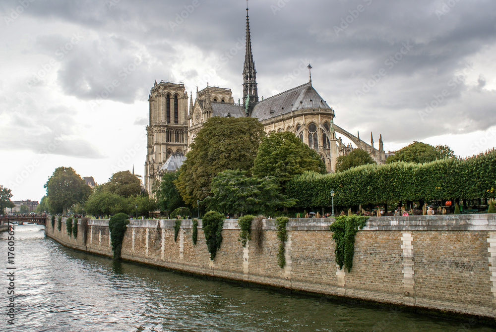 Naklejka premium Paris, France