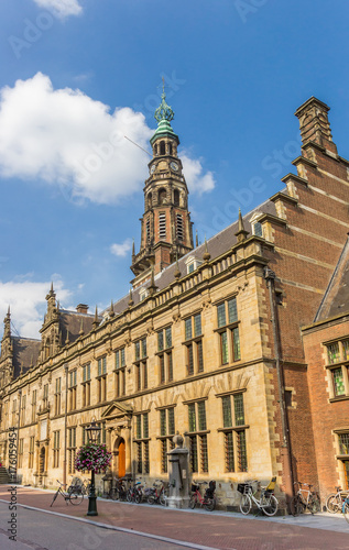 Main building of the university of Leiden
