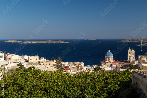 Coast of a greek island
