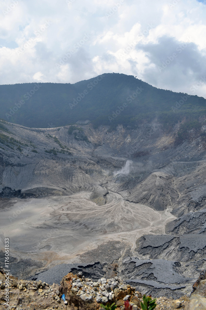 Closer to Mount Tangkuban Perahu that located close to Bandung, West Java. It's still an active volcano