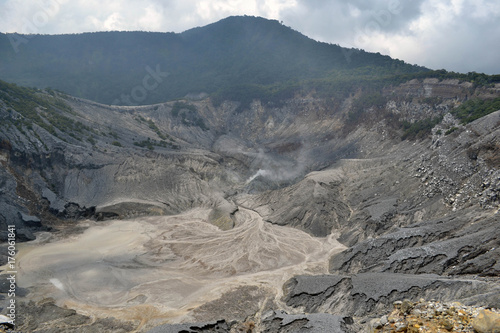 Closer to Mount Tangkuban Perahu that located close to Bandung, West Java. It's still an active volcano