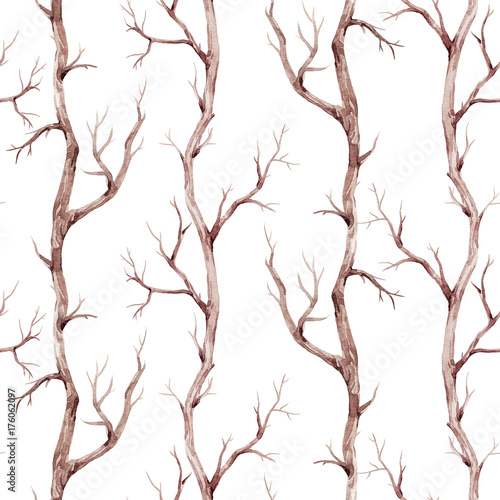 Fall trees pattern