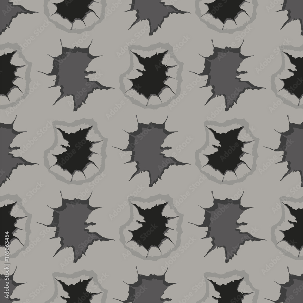 Vector crackle texture with many cracks seamless pattern scratches abstract grunge rough wall holes dust vector illustration. Vector crackle texture with many cracks seamless pattern scratches abstract grunge rough wall holes dust vector illustration.