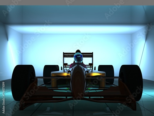 Fotografie Racing cars