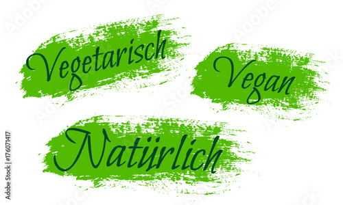 vegetarisch, vegan, natürlich