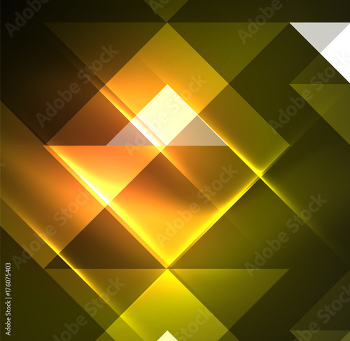 Cosmic electric background with shiny glowing plexus electricity impulses