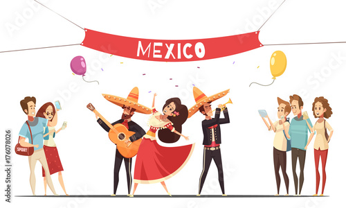 Traditional Mexico Festival Design Concept 