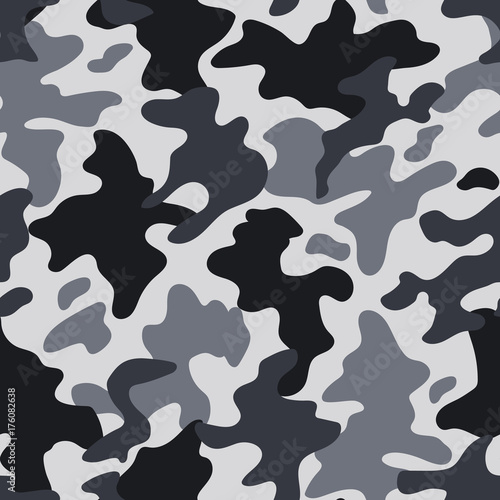 Modern fashion vector trendy camo pattern