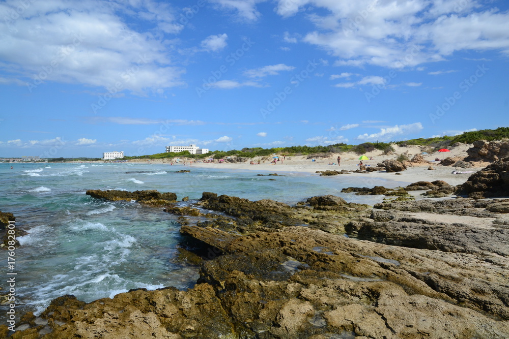 Salento, Gallipoli - spiaggia di Baia Verde