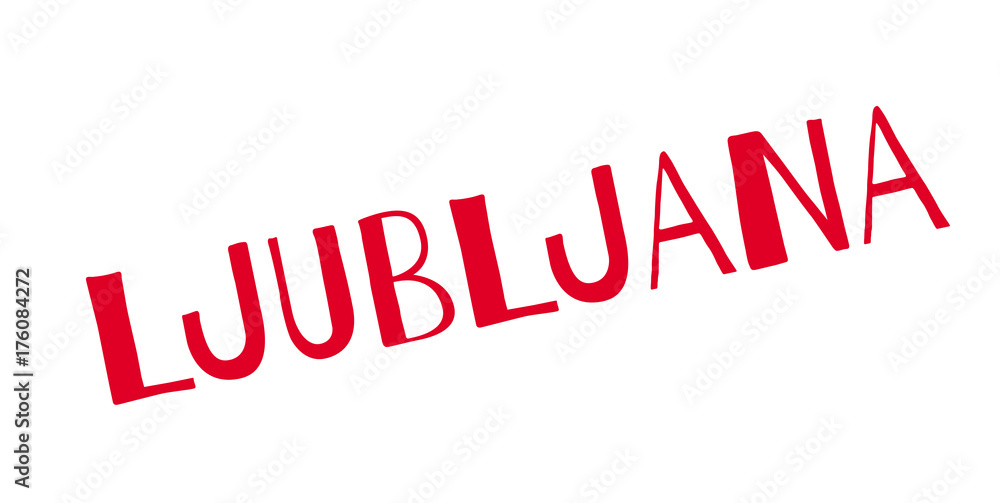Ljubljana rubber stamp. Grunge design with dust scratches. Effects can be easily removed for a clean, crisp look. Color is easily changed. Ljubljana rubber stamp. Grunge design with dust scratches. Effects can be easily removed for a clean, crisp look. Color is easily changed.