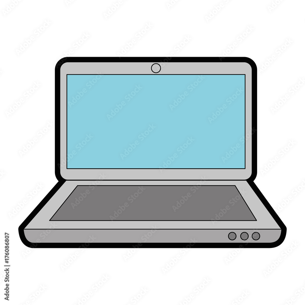 laptop computer isolated icon laptop computer isolated icon