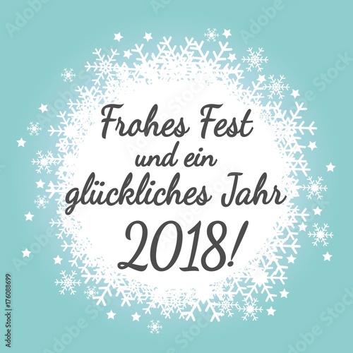 Frohes Fest und ein glückliches Jahr 2018