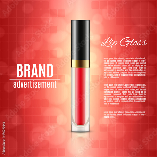 Moisten lip gloss ads