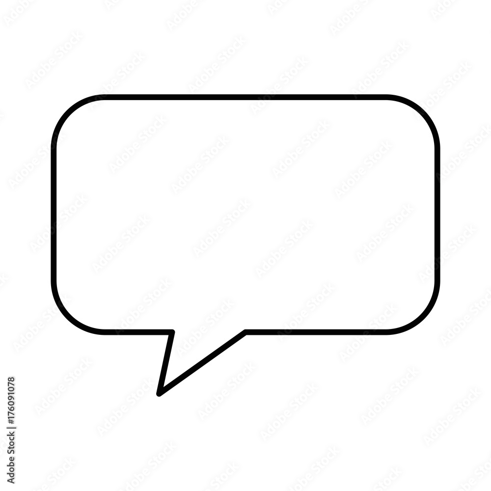 speech bubble isolated icon speech bubble isolated icon