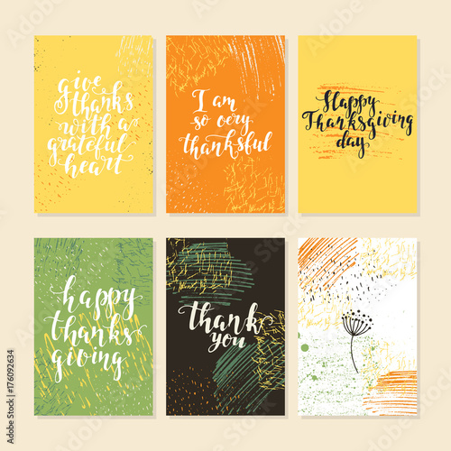 Thanksgiving day  greeting card