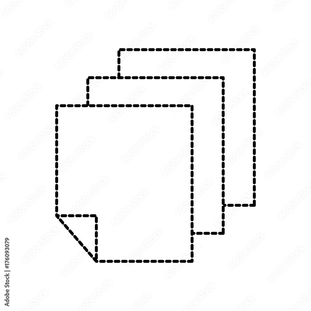 paper document blank sheet design