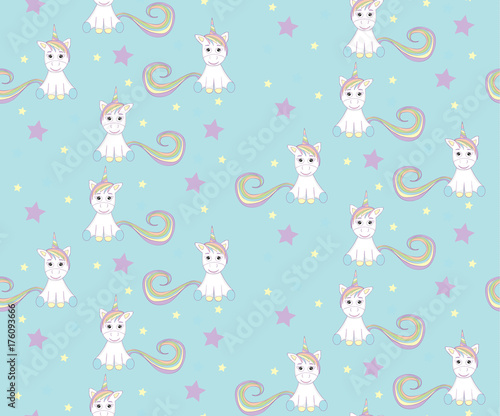 background of unicorns