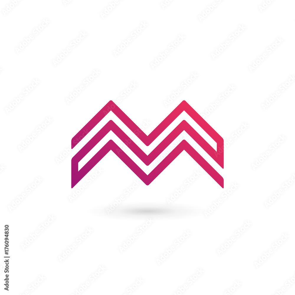 Letter M logo icon design template elements Letter M logo icon design template elements