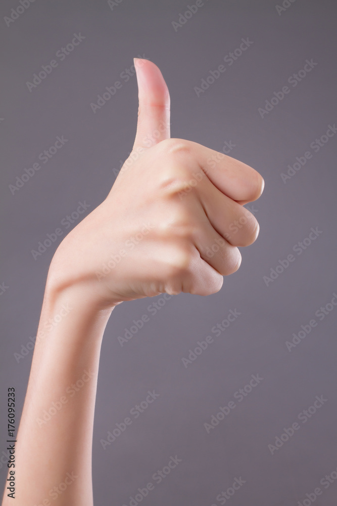 hand showing thumb up, like, good, approval, acceptance, okay, ok, positive gesture hand showing thumb up, like, good, approval, acceptance, okay, ok, positive gesture