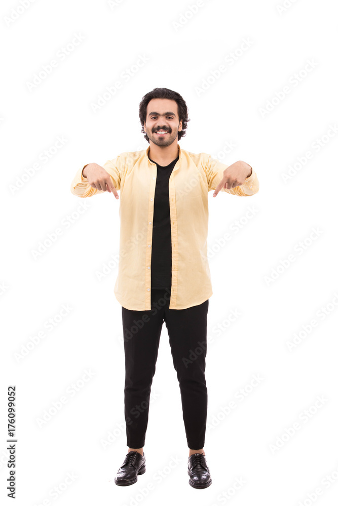 Smiling young man Smiling young man