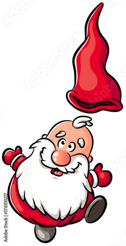 Niedlicher Weihnachtswichtel - Vektor-Illustration