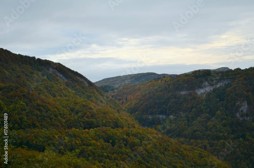 Massif du Bugey dans le Jura