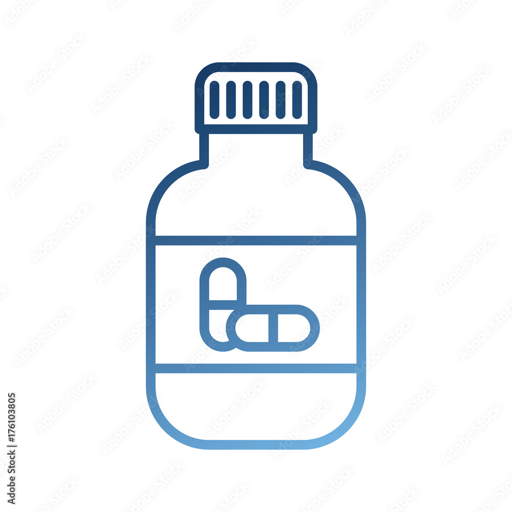 medicine bottle capsule healthcare symbol medicine bottle capsule healthcare symbol